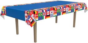 img 4 attached to 🎉 Tablecover Party Accessory - International Flag Design (1 count) (1/Pkg)