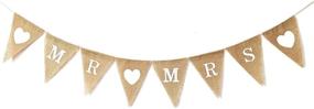 img 2 attached to LWR Crafts Burlap Bunting Triangle