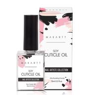 💅 makartt cuticle oil: nail care, softener & growth treatment with soy, vitamine e & natural ingredients - moisturizes, strengthens and enhances nails | professional hand & foot oil for nail tech supplies logo