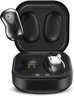 🎧 urbanx street buds live - true wireless earbuds with hands-free controls and wireless charging case - black logo