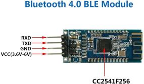 img 2 attached to 🔗 DSD TECH HM-10 Bluetooth 4.0 BLE iBeacon UART Модуль и 4PIN Базовая плата для Arduino UNO R3, Mega 2560 и Nano