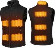 🔥 fernida usb heated vest for men and women, fast heating 5v/2a, 8 heat zones (battery not included) логотип