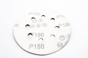 img 1 attached to 🔄 Ultimate 80-piece Abrasive Sanding Discs for Random Orbital Sander - 5-inch, 8 Holes, Multiple Grits, Hoop and Loop Sandpapers