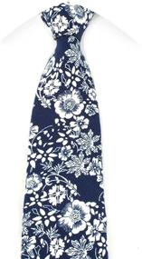 img 1 attached to Levao Mens Skinny Floral Cotton CT08105 Men's Accessories in Ties, Cummerbunds & Pocket Squares