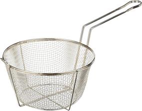 img 4 attached to Корзина для жарки из проволоки, круглая, диаметр 10 1 дюйм.