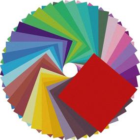 img 4 attached to 🔹 Beginner's Origami Paper Kit - 200 Sheets - 20 Colors - Double Sided 6 Inch Square Easy Fold Paper