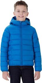 img 4 attached to SOLOCOTE Lightweight Water-Resistant Windproof SLN2108 Grey Boys' Clothing, Size 8Y, in Jackets & Coats