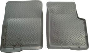 img 3 attached to 🚗 Husky Liners 31602: Grey Classic Style Front Floor Mats for 1995-03 Chevy S10, Blazer & GMC Jimmy, Sonoma (Rear-Wheel Drive)