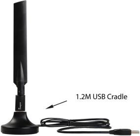 img 3 attached to 📶 Enhance Signal Reception & Transmission with Edimax EW-7811UAC 11AC Dualband USB Adapter and High Gain Antenna + Free USB Extension Cradle
