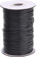 🧵 versatile livder 175 yards 1 mm waxed polyester cord: perfect for jewelry making, beading, and crafting projects logo