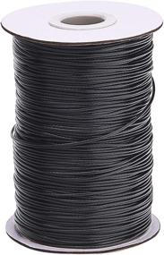 img 4 attached to 🧵 Versatile Livder 175 Yards 1 mm Waxed Polyester Cord: Perfect for Jewelry Making, Beading, and Crafting Projects