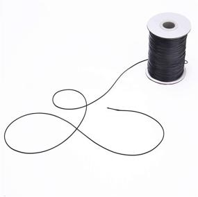 img 2 attached to 🧵 Versatile Livder 175 Yards 1 mm Waxed Polyester Cord: Perfect for Jewelry Making, Beading, and Crafting Projects