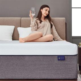 img 4 attached to 🛏️ 12-inch Gel Memory Foam Full Mattress by Ssecretland - Medium Feels, Breathable Cover - Bed Mattress in a Box (Mattress Only)