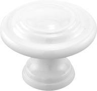 🚪 upgrade your door's look with prime-line n 7439 bi-fold door knob – wide base and easy-grip design, replace old knobs effortlessly, 1-11/16” outside diameter, classic white finish логотип