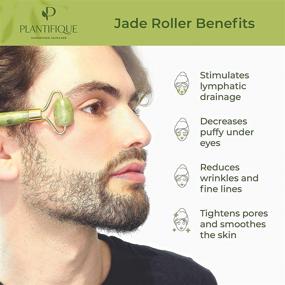 img 2 attached to 💎 Experience the Premium Benefits of our Certified Jade Roller for Healthy, Glowing Skin