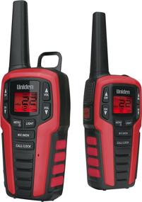 img 1 attached to 📻 Uniden SX327-2CKHS Dual Charging Cradle Walkie Talkies, 32-Mile Range FRS Two-Way Radio, 2 Headsets, Water Resistant, 22 Channels, 121 Privacy Codes, Weather Alert, LED Flashlight