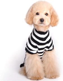 img 3 attached to 🎃 Halloween Pet Clothes: HAPEE Dog Sweaters for Dogs and Cats - Stylish and Spooky Attire