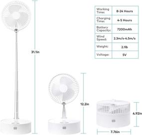 img 2 attached to Oscillating Aircover Rechargeable Humidifier Telescopic