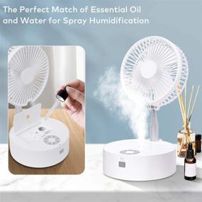 img 3 attached to Oscillating Aircover Rechargeable Humidifier Telescopic