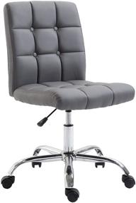 img 4 attached to 🪑 Stylish & Sustainable: EdgeMod Aria Task Chair in Grey Vegan Leather