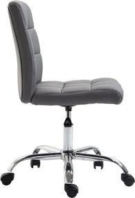 img 2 attached to 🪑 Stylish & Sustainable: EdgeMod Aria Task Chair in Grey Vegan Leather