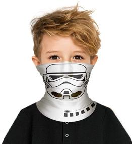 img 4 attached to Stormtrooper Helmet Bandana Balaclava Children