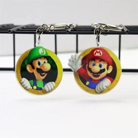 img 2 attached to Quan Keychain Mushroom Nin_Tendo Multicolor