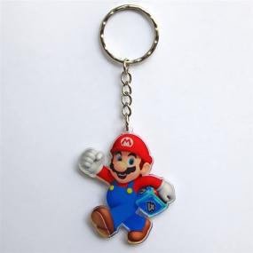 img 1 attached to Quan Keychain Mushroom Nin_Tendo Multicolor