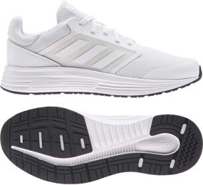 img 2 attached to Adidas Galaxy White Running Shoe