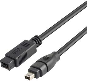 img 3 attached to 6 Feet Pasow FireWire Cable - 9 Pin to 4 Pin IEEE 1394 Firewire 800/400
