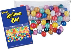 img 1 attached to 🎈 Plastic Balloon Bag for Parties - Party Accessory (1 count) (1/Pkg)