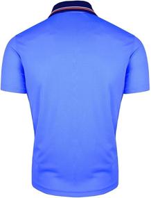 img 2 attached to Рубашка-поло BCPOLO Athletic Sleeve Polo Blue L