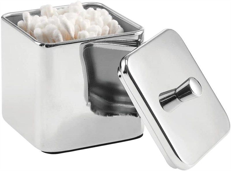 mdesign bathroom countertop organizer apothecary 로고