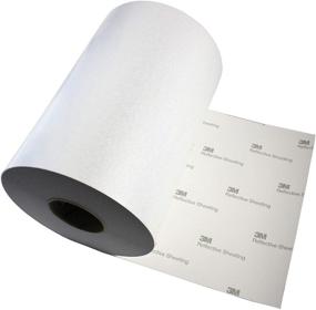 img 3 attached to 🎨 High-Quality 3M Reflective White Silver Adhesive Craft Vinyl Sheet - 12" x 30" Roll Pack for Silhouette, Cricut, and Cameo