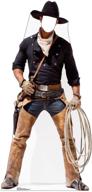 authentic cowboy stand-in life size cardboard cutout standup: experience advanced graphics at its best! логотип