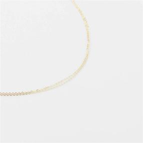 img 1 attached to 📿 Handmade Dainty Bead Chain Layering Choker Necklace for Women - S.J JEWELRY Friendship Gift, 14k Gold Plated/Silver Plated