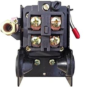 img 3 attached to 💪 HEAVY DUTY Air Compressor Pressure Switch Control 90-125 psi Single Port - Replaces and Upgrades with 26A Power