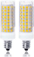 e11 led bulb 100w equivalent dimmable 8w (75w or 100w halogen bulbs equivalent)jd t4 e11 mini candelabra base логотип