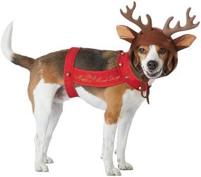 img 2 attached to 🎅 Delight Your Pooch with a Dog Reindeer Costume: Perfect for Festive Fun!