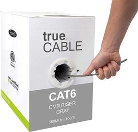 img 4 attached to TrueCABLE Cat6 Riser (CMR) Industrial Electrical