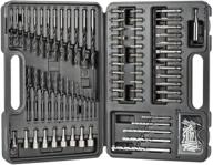 black+decker bit set for screwdrivers and drills, 109-piece (bda91109) logo