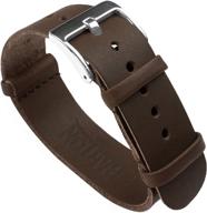 🕒 barton leather watch bands in stylish design logo