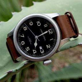 img 1 attached to 🕒 Barton Leather Watch Bands in Stylish Design