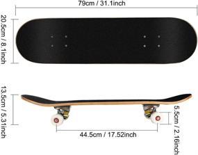 img 1 attached to TDRTECH Skateboards Skateboard Complete Beginners