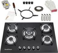 cooktop sealed burners tempered convertible logo