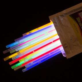 img 4 attached to Astro Glow Drinking Straws - 25 Pack - 9 Vibrant Assorted Colors - Long-lasting Glow up to 8 Hours - Guaranteed Satisfaction - Ultimate Glow Straws for All Party Occasions