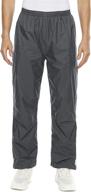 benboy men's waterproof rain pants: lightweight & breathable outdoor over pants for hiking & fishing логотип