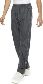 img 2 attached to BenBoy Men's Waterproof Rain Pants: Lightweight & Breathable Outdoor Over Pants for Hiking & Fishing