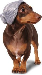 img 2 attached to 👵 Pet Costume: Rubies Old Lady Wig for Dogs and Cats