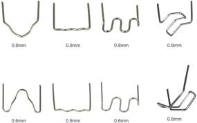 img 3 attached to 🔧 OIMERRY 800PCS Plastic Staples Welding: Efficient and Reliable Plastic Stapling Solution